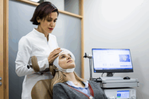 First TMS Therapy Session