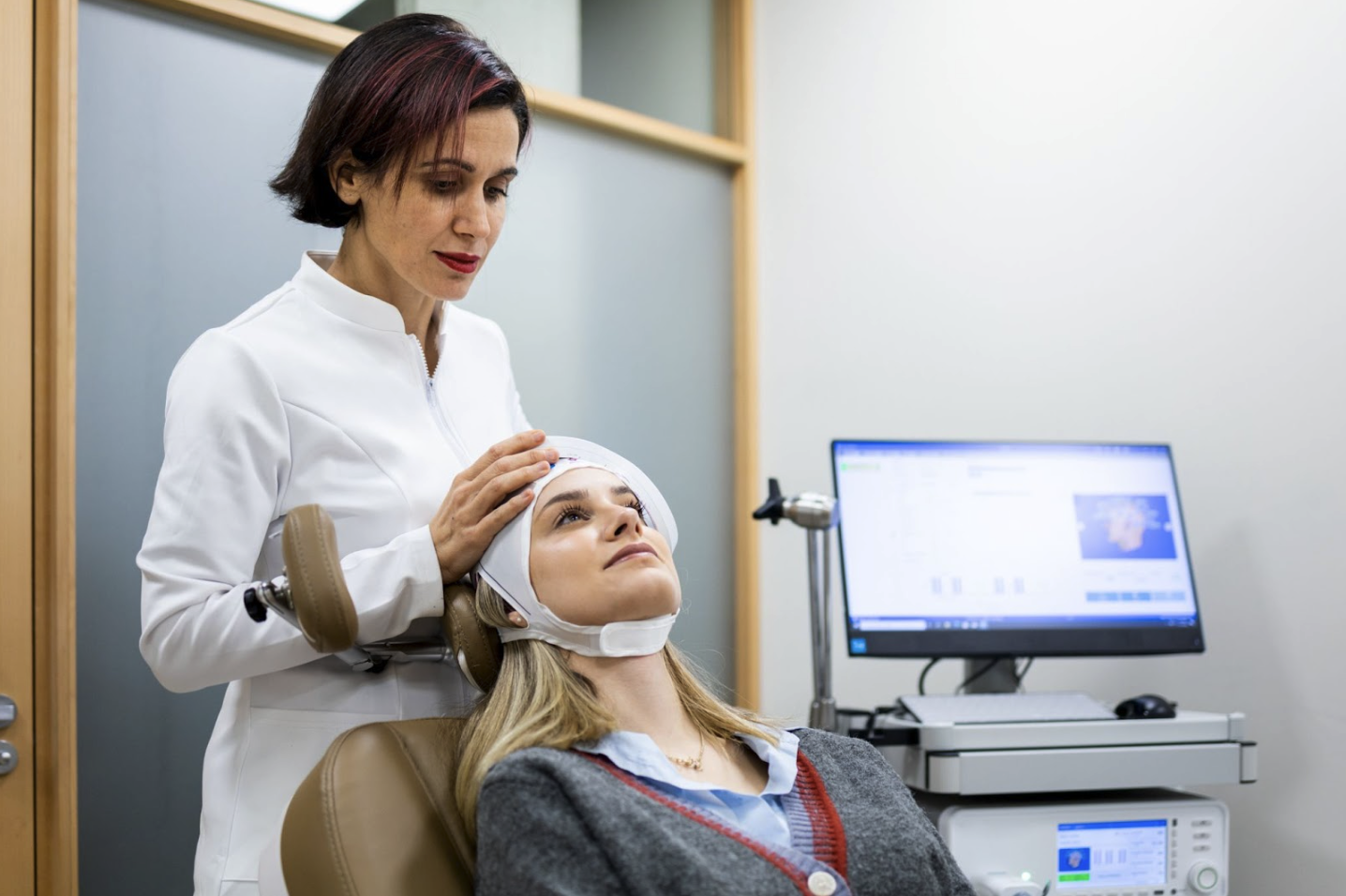 First TMS Therapy Session